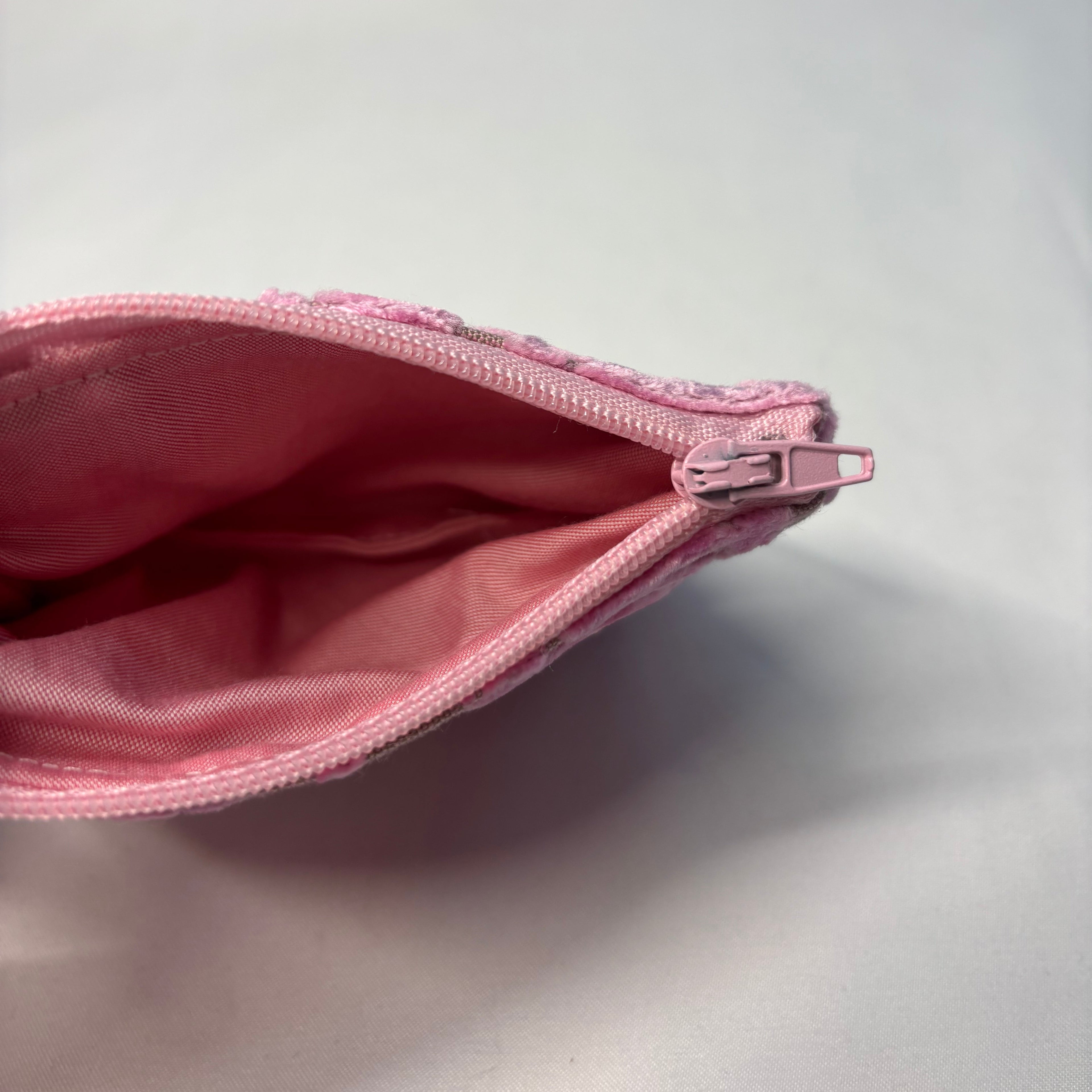 Upcycled Zippie Pink Cut Velvet