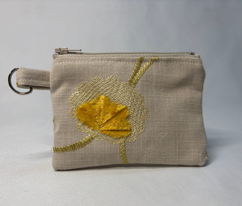 Upcycled Zippie Floral Beige