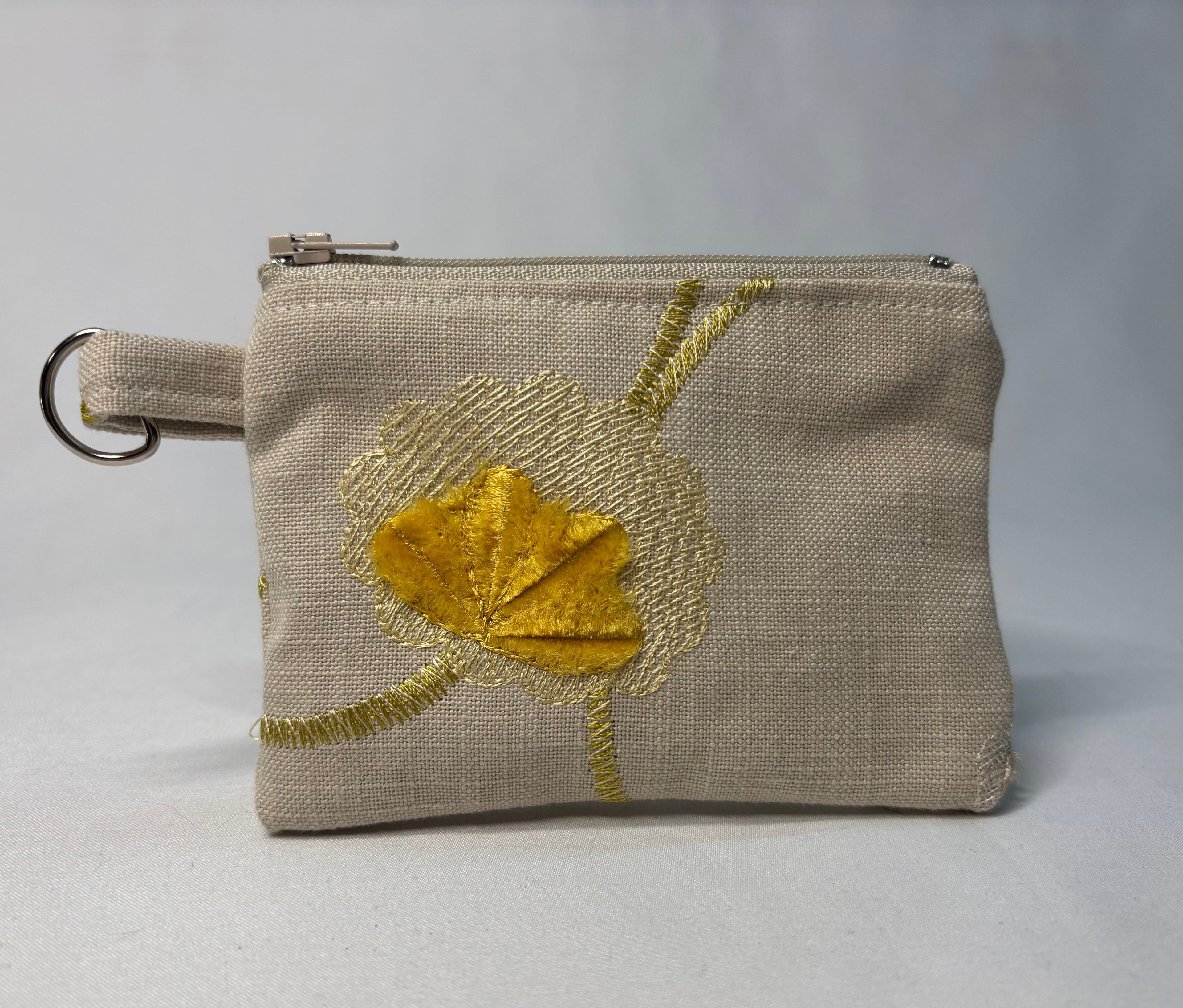 Upcycled Zippie Floral Beige