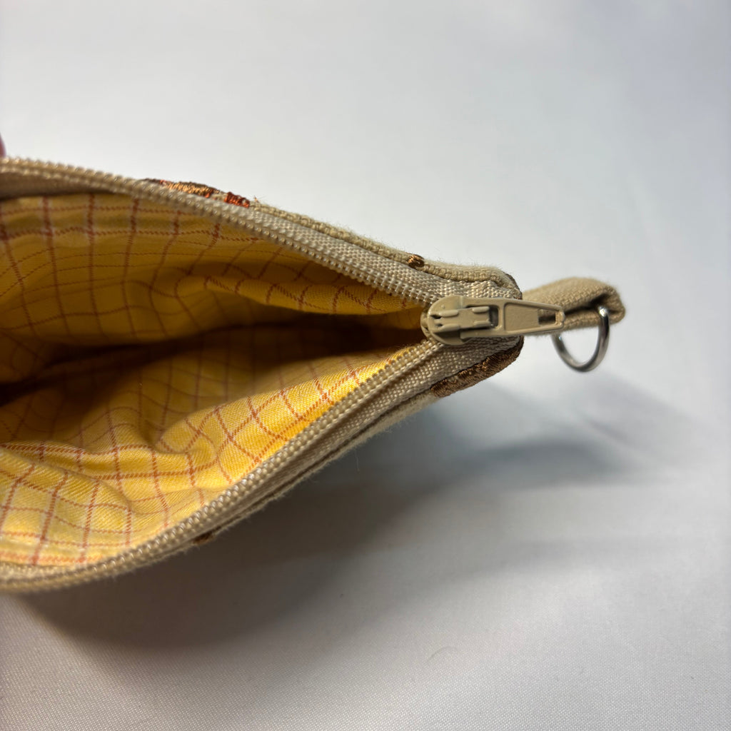 Upcycled Zippie Rust Leaves