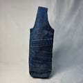 Upcycled Denim Wine Tote 2
