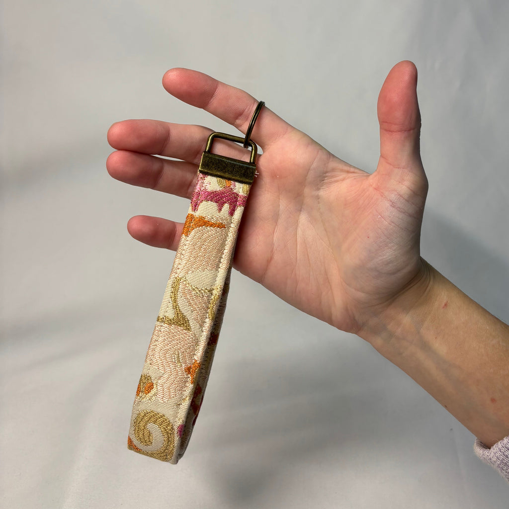 Upcycled Key Fob/Wrist strap
